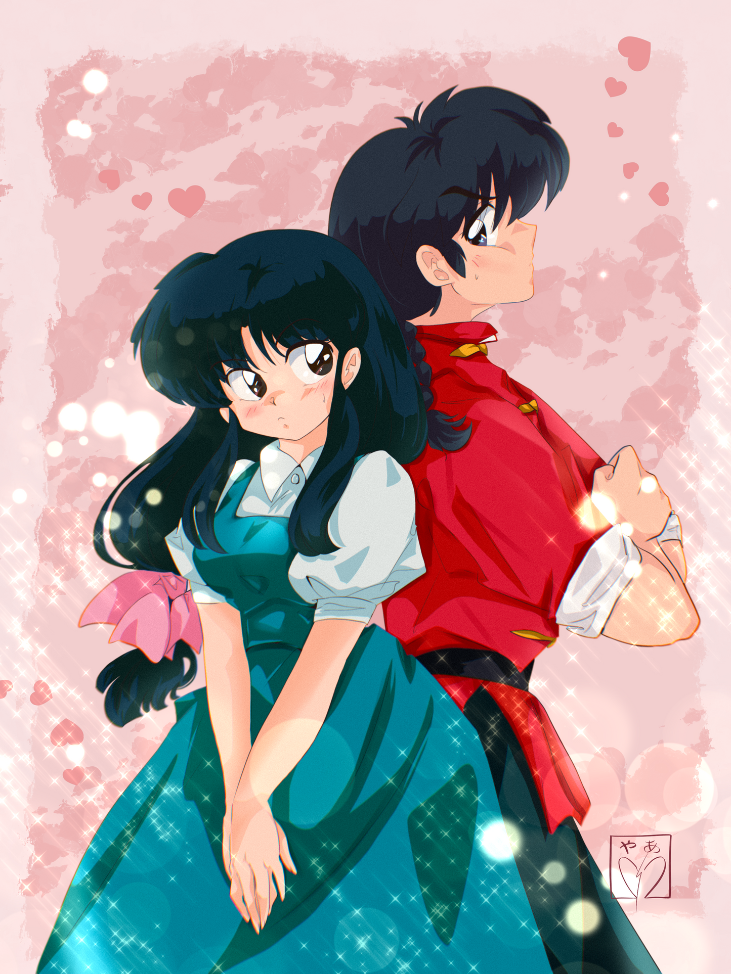 Small print - Ranma and Akane