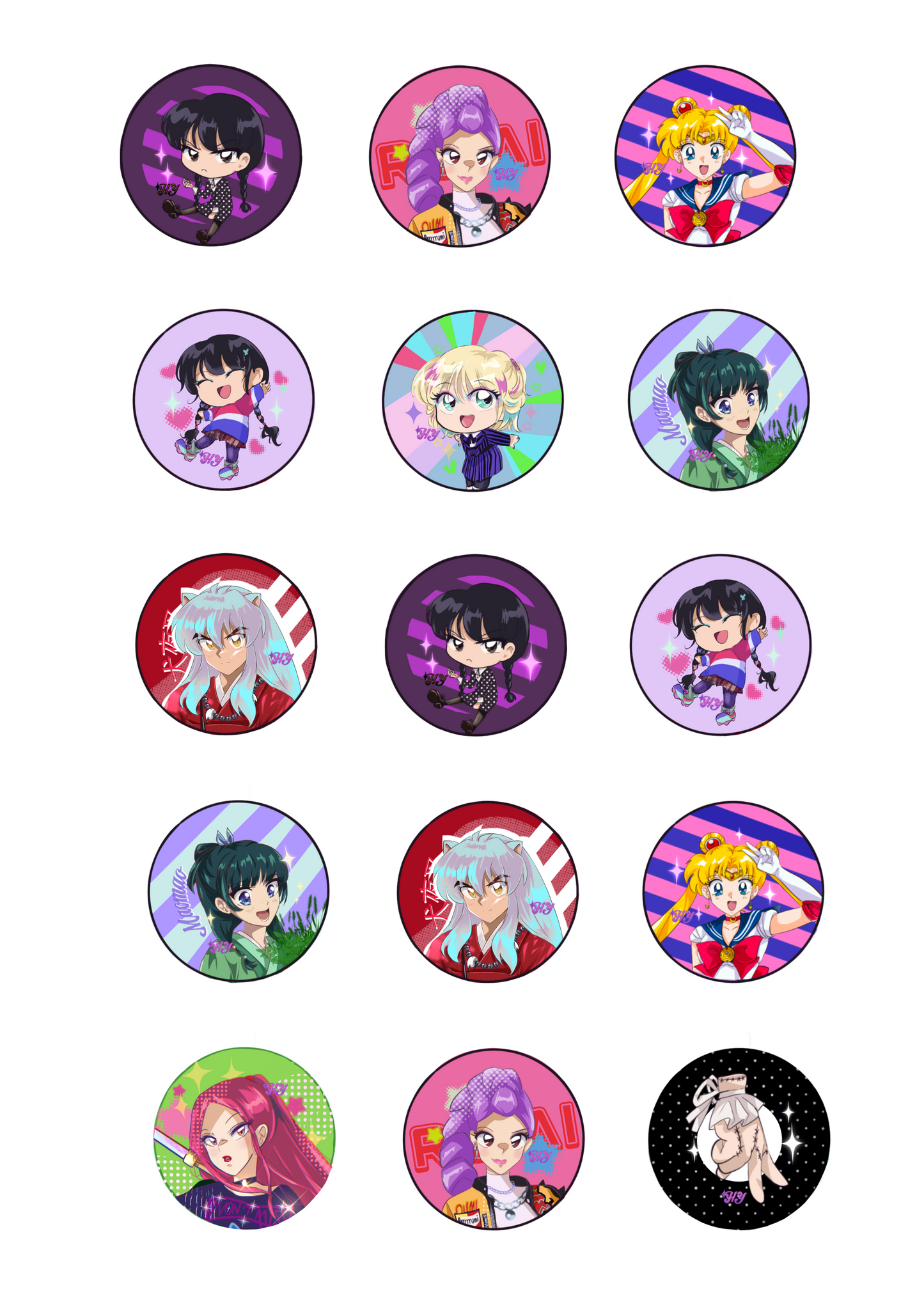 Pins small foil