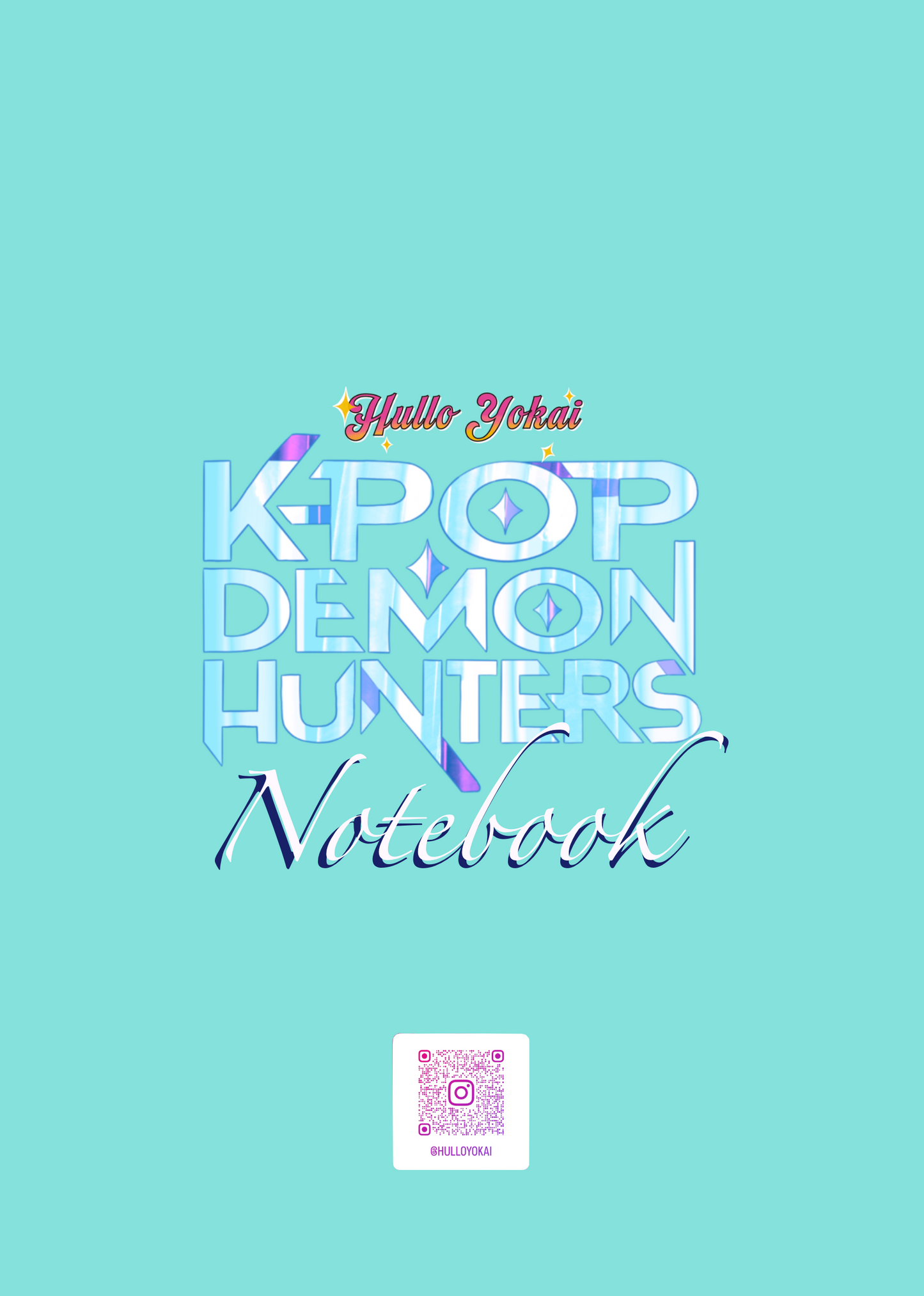 K-POP Demon Hunters NOTEBOOK
