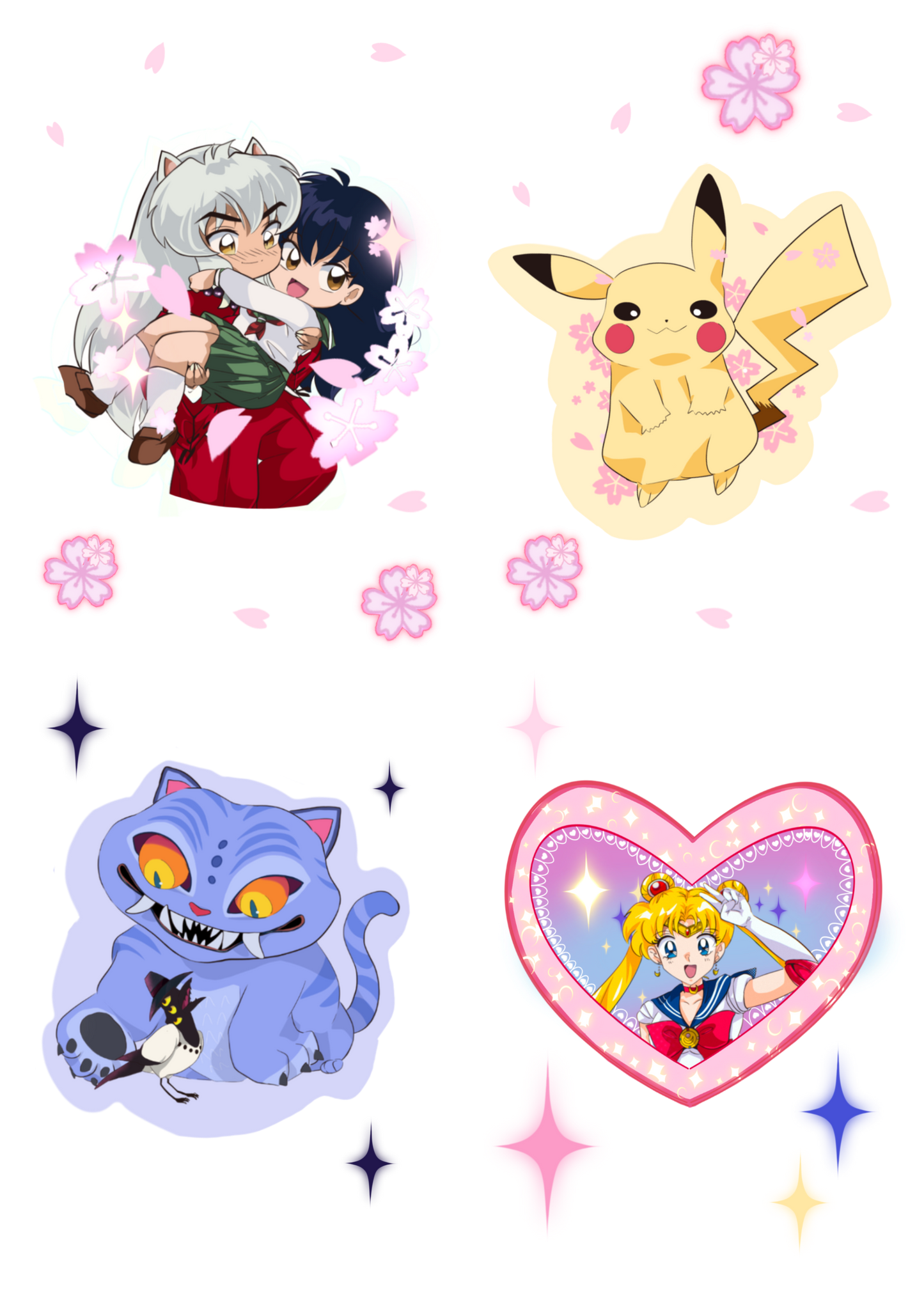 Bundle sticker + pin small