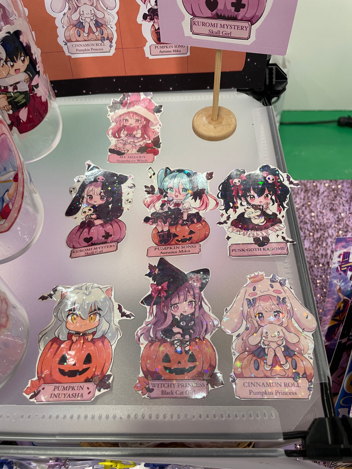 Halloween Sticker Collection | Holographic Star Edition 🎃✨