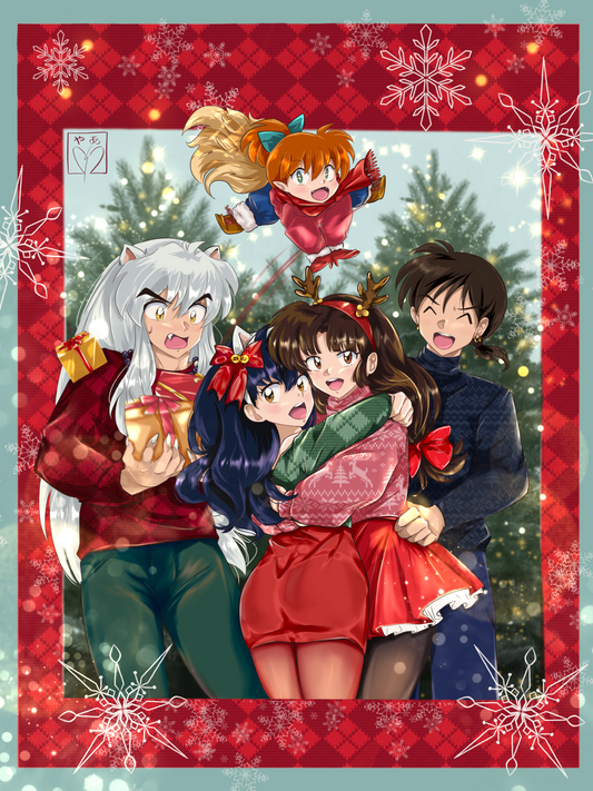 Small Print - Inuyasha gang - 🎄Christmas Edition🎄