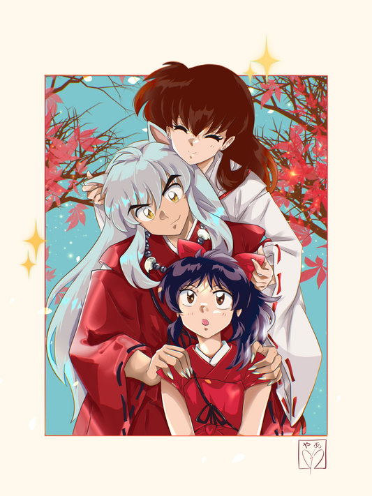 Anime Fan Art Print Sets (3 prints) SMALL