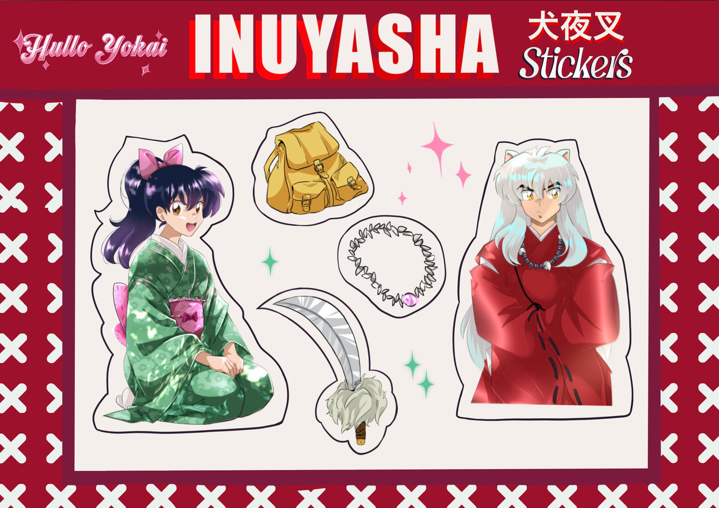Sticker set “Inuyasha”