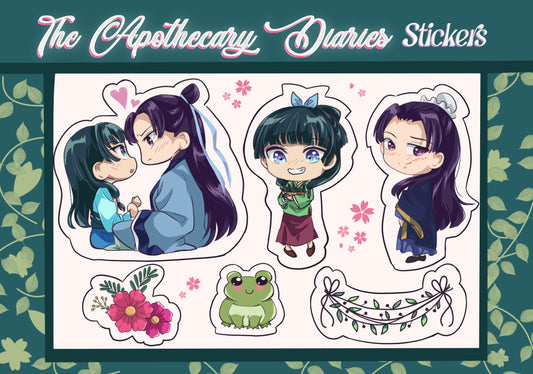 Stickers Set “The Apothecary Diaries”