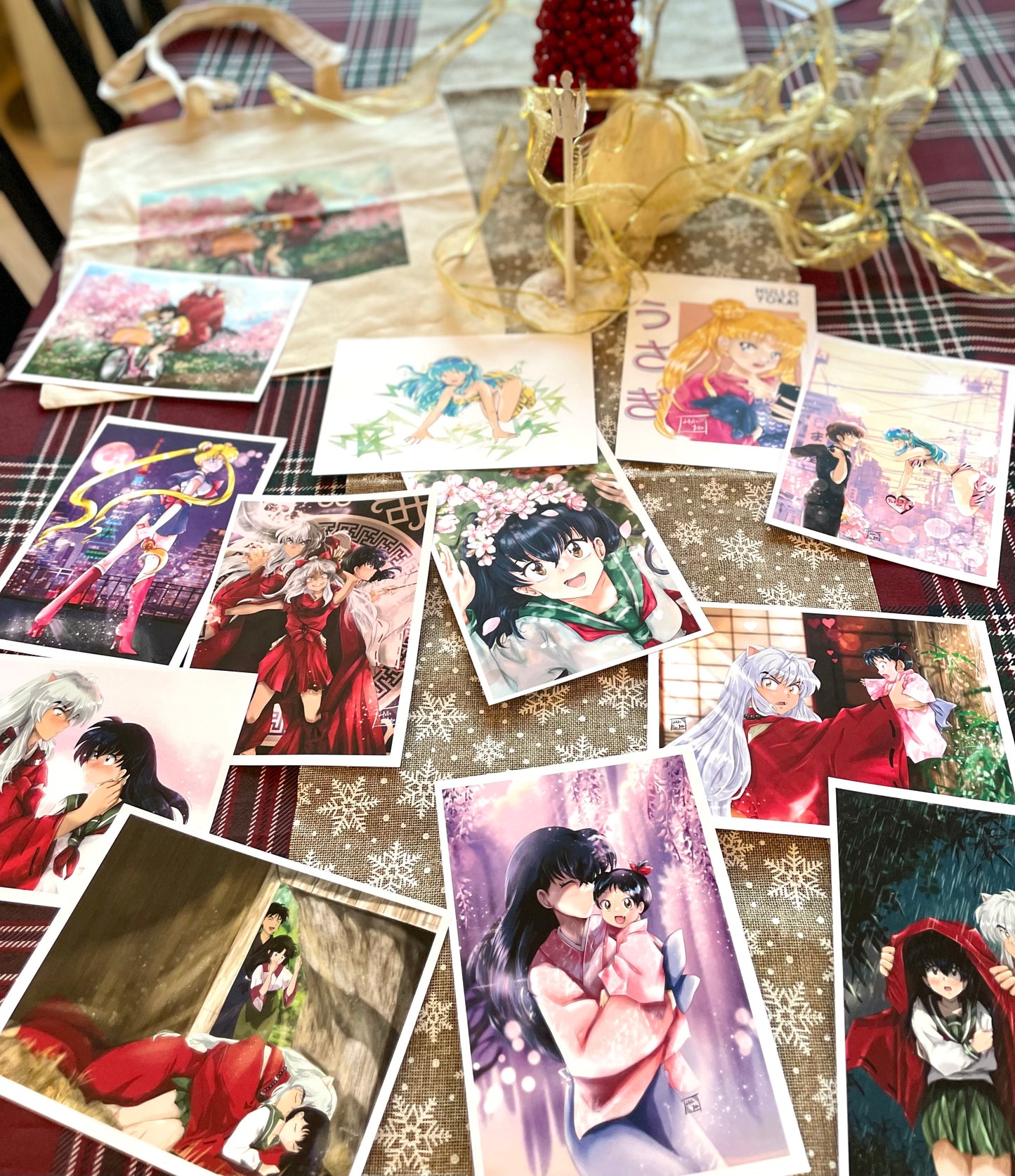 Anime Fan Art Print Sets (3 prints) SMALL