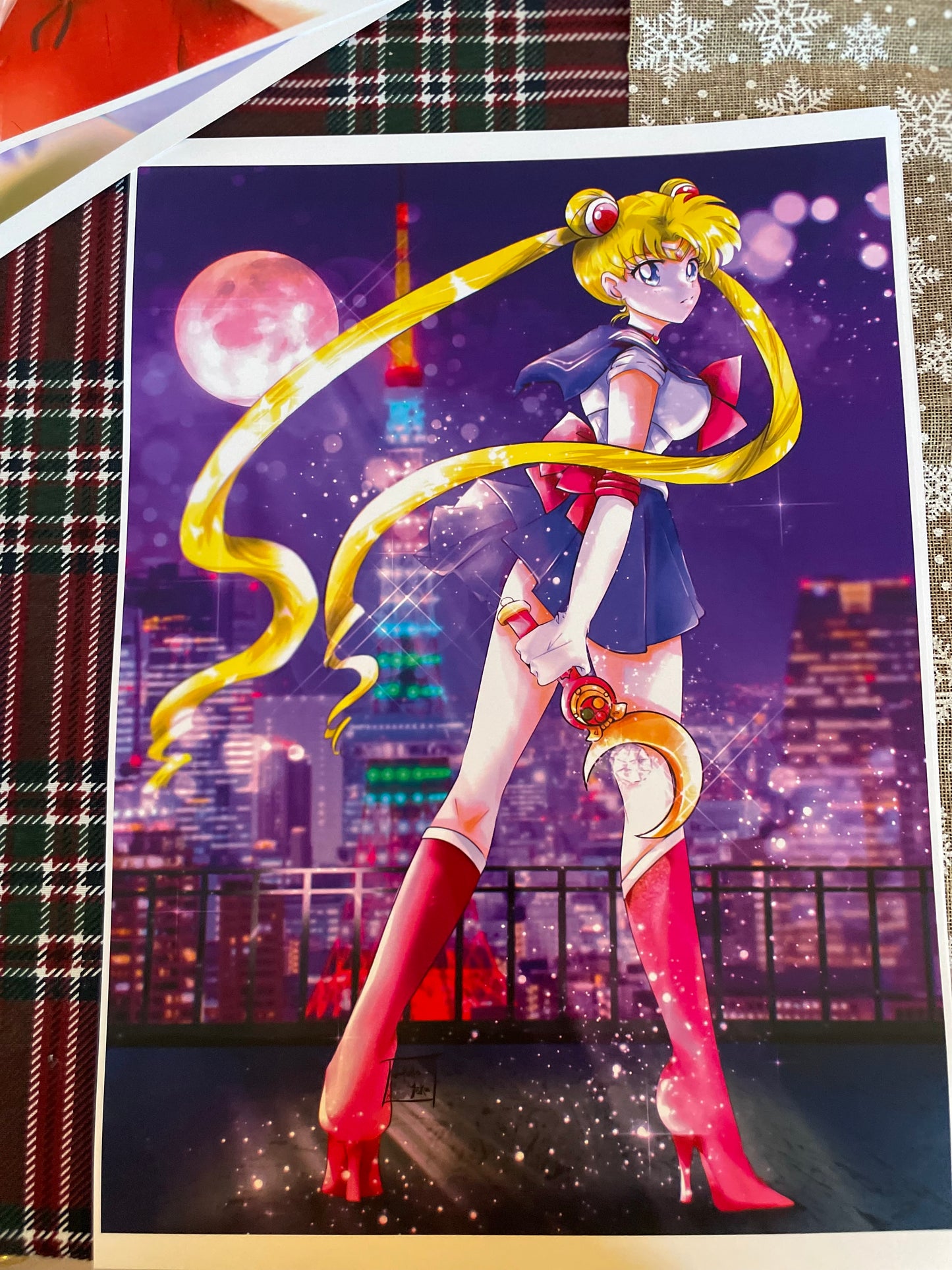 Anime Fan Art Print Sets (3 prints) LARGE