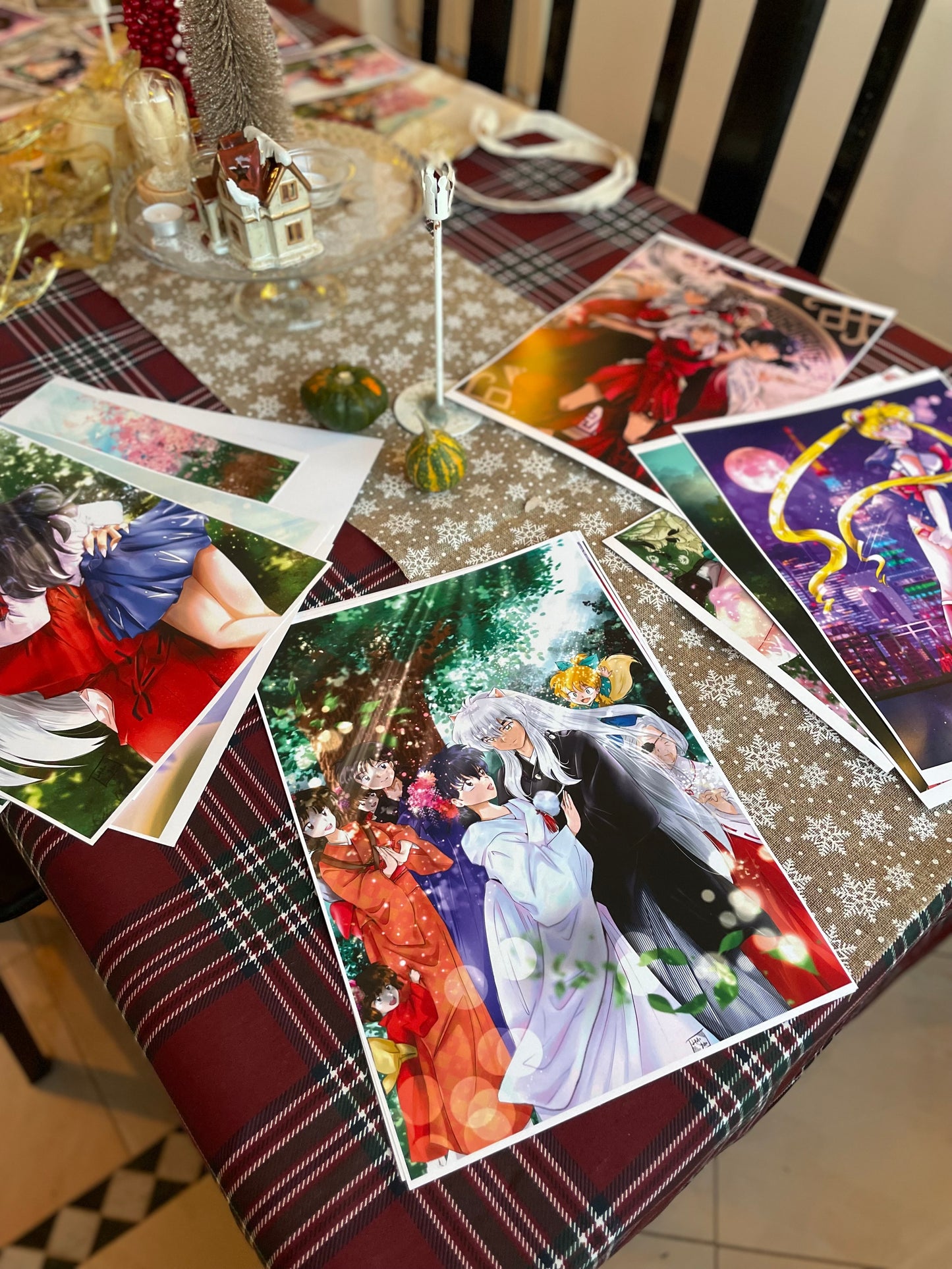 Anime Fan Art Print Sets (3 prints) LARGE