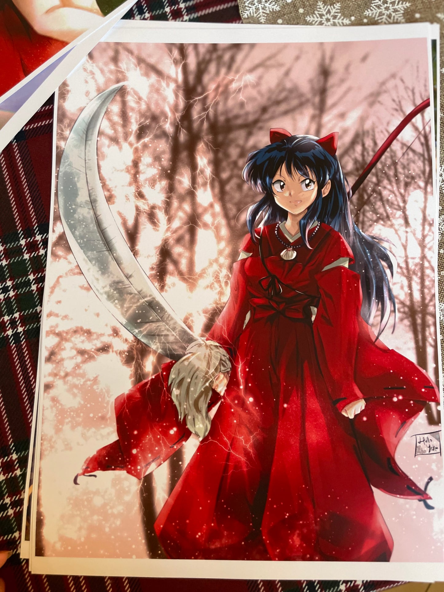 Anime Fan Art Print Sets (3 prints) LARGE