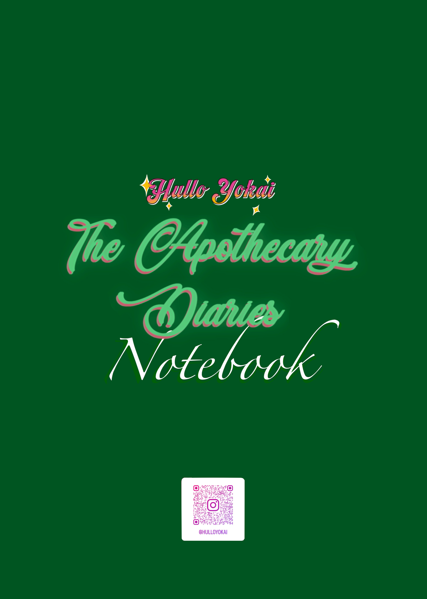 The Apothecary Diaries NOTEBOOK