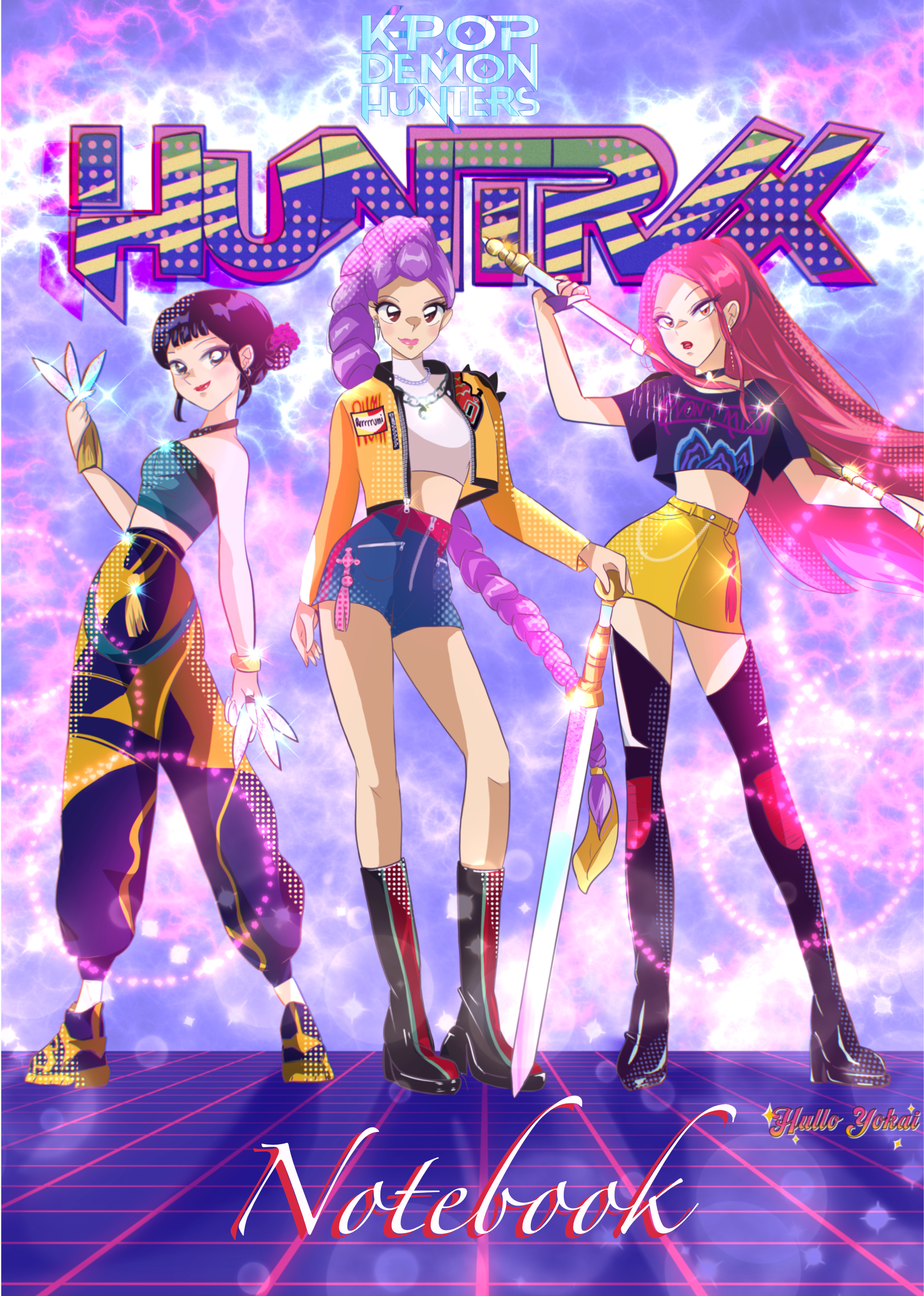 K-POP Demon Hunters NOTEBOOK – Hullo Yokai