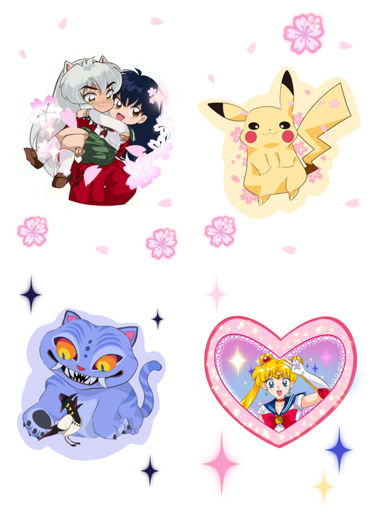 Bundle sticker + pin small